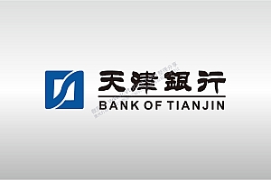 天津银行标志LOGO矢量图通用AI档激光打标图档文件