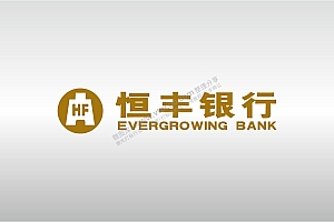恒丰银行标志LOGO矢量图通用AI档激光打标图档文件