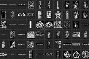 激光打标机雕刻机专用浮雕灰度图-图库大全位图355个