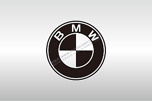 宝马BMW标志LOGO矢量图通用AI档激光打标图档文件