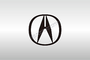 讴歌Acura汽车标志LOGO矢量图通用AI档激光打标图档文件