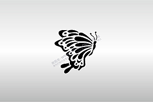 激光打标机摆摊素材  金橙子EZCAD打标专用42蝴蝶卡通艺术设计图案