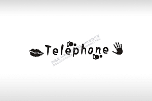 Telephone临时停车挪车电话牌通用plt格式激光打标文件