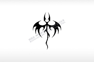 恶魔萨尔logo魔兽争霸AI8.0格式激光打标文件通用矢量图