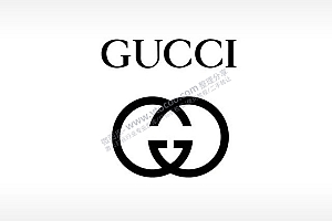古驰GUCCI奢侈品牌logo激光打标文件通用位图