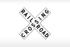 美国交通路标指示标公共标志AI8.0格式激光打标文件通用矢量图