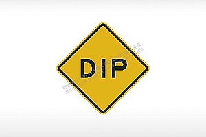 DIP标志交通标志公共标志AI8.0格式激光打标文件通用矢量图