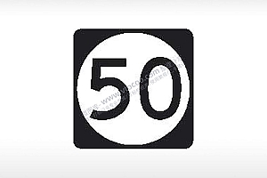 标志图交通标识50公共标志交通标志AI8.0格式激光打标文件通用矢量图