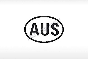 AUS字母初始徽标商标电子产品标志标识公共标志