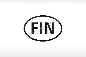FIN字母初始徽标商标电子产品标志标识公共标志