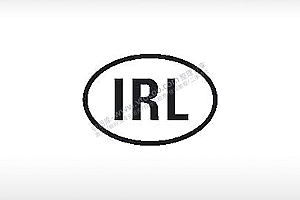 IRL字母初始徽标商标电子产品标志标识公共标志