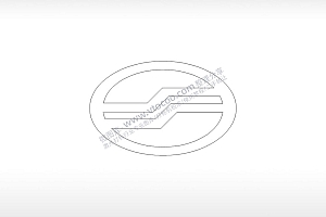 中兴汽车品牌logo交通PLC格式激光打标文件通用矢量图