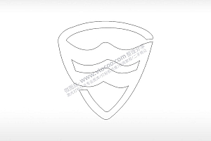 哈马赛马汽车logo交通工具PLC格式激光打标文件通用矢量图