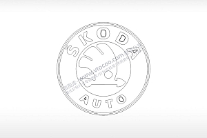 斯科达汽车品牌logo交通PLC格式激光打标文件通用矢量图