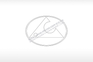猎豹汽车车标logo交通工具PLC格式激光打标文件通用矢量图