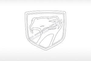 蟒蛇汽车logo交通工具PLC格式激光打标文件通用矢量图