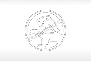 霍顿汽车logo澳大利亚交通工具PLC格式激光打标文件通用矢量图