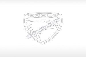 飞鹰汽车logo英国PLC格式激光打标文件通用矢量图