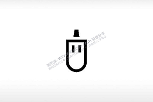 鼠标公共标志生活日常公共图标系列布告栏黑色白色