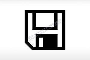 保存公共标志生活日常公共图标系列布告栏黑色白色