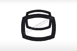 按钮公共标志生活日常公共图标系列布告栏黑色白色