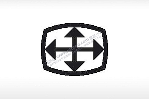 上下左右四周方向标公共标志生活日常公共图标系列布告栏黑色白色