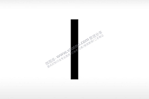 竖向一条杆公共标志生活日常公共图标系列布告栏黑色白色