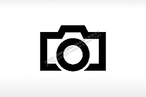 相机图标公共标志生活日常公共图标系列布告栏黑色白色