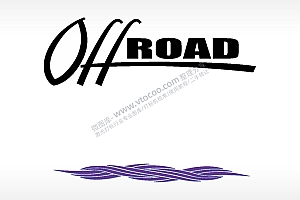 BOAD线条涂鸦形状汽车贴花卡通名图精品车贴精选