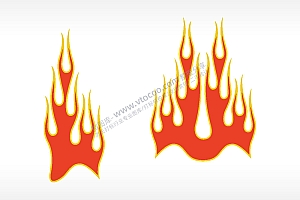 汽车贴花卡通名图精品车贴精选AI8.0格式激光打标文件通用矢量图