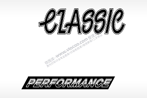 PERFORMANCE汽车贴花卡通名图精品车贴精选