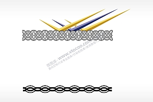 字母汽车贴花名图精品车贴精选AI8.0格式激光打标文件通用矢量图