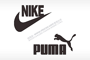 NIKE PUMA耐克彪马汽车贴花卡通名图精品车贴精选