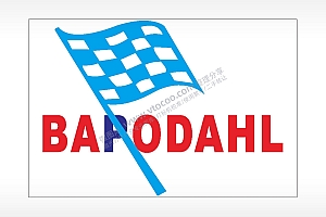 BAPODAHL比赛旗帜汽车贴花卡通名图精品车贴精选