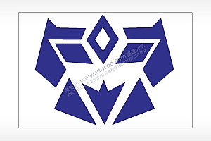变形金刚logo汽车贴花卡通名图精品车贴精选