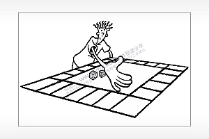 玩骰子七喜小子卡通汽车贴花卡通名图精品车贴精选