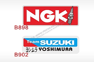 汽车贴花卡通名图精品车贴精选AI8.0格式激光打标文件通用矢量图