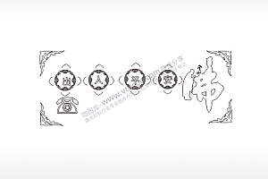 出入平安佛大号挪车牌PLT格式激光打标文件通用矢量图