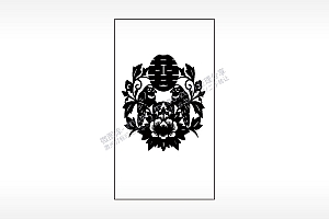 喜报喜鸟语花香木牌打火机AI8.0格式激光打标文件通用矢量图