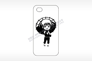 银魂二次元卡通手机壳AI8.0格式激光打标文件通用矢量图