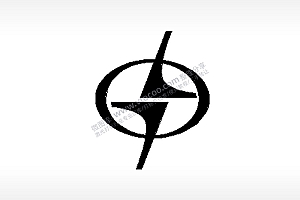 江南奥拓汽车车标雕刻挂坠项链PLT格式激光打标文件通用矢量图