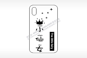 The littl fairy小仙女网红手机壳AI8.0格式激光打标文件通用矢量图