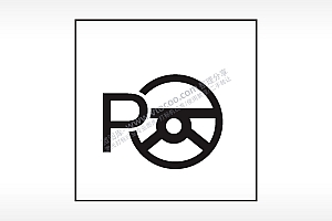 自动泊车功能汽车按键AI8.0格式激光打标文件通用矢量图