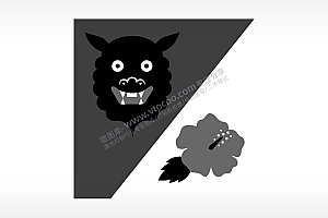 猛兽捕猎日常生活大全AI8.0格式激光打标文件通用矢量图