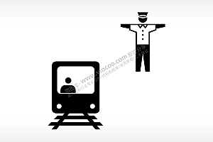 交警高铁城轨日常生活大全AI8.0格式激光打标文件通用矢量图