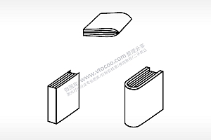 试卷书籍日常生活大全AI8.0格式激光打标文件通用矢量图