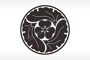 花朵花蕾游戏硬币园项链AI8.0格式激光打标文件通用矢量图