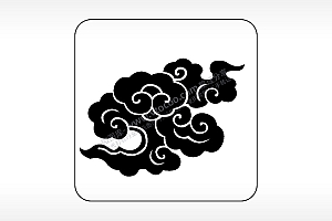 如意浮云好运吉祥喜庆幸福AI8.0格式激光打标文件通用矢量图