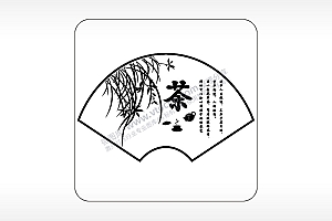 茶壶茶香茶道文化AI8.0格式激光打标文件通用矢量图