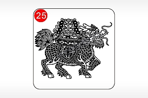 财富招财进宝麒麟貔貅聚宝盆AI8.0格式激光打标文件通用矢量图